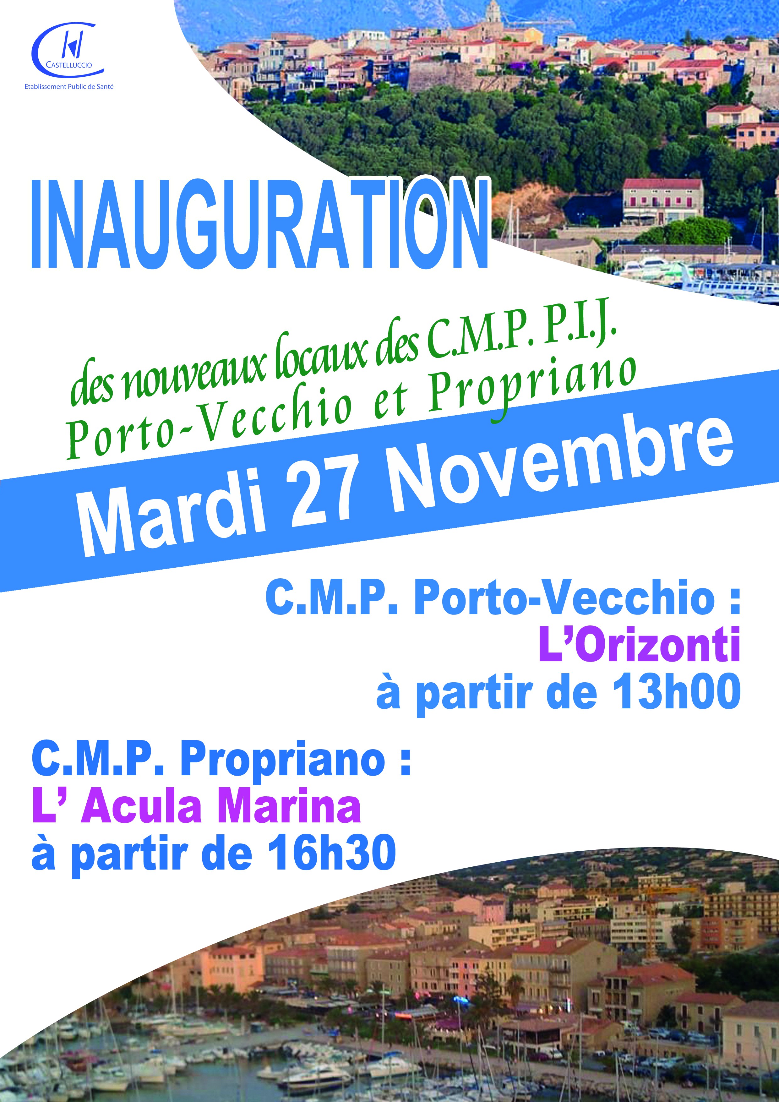 Inauguration de nos nouveaux locaux de Psychiatrie Infanto-Juvénile à Porto-Vecchio et Propriano