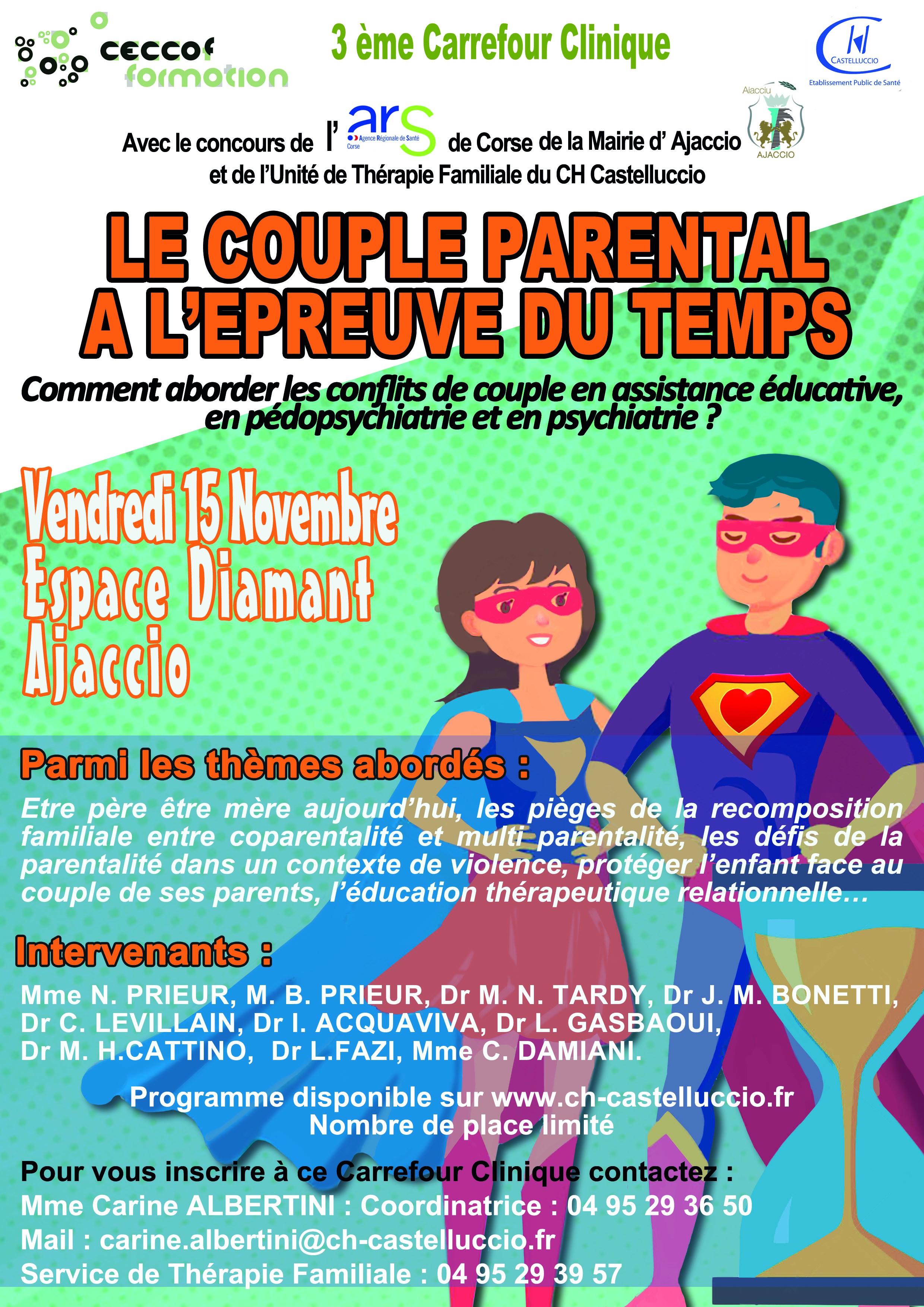 CECCOF : Le couple parental à l'épreuve du temps