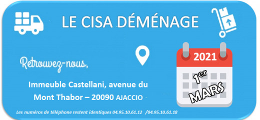 Le CISA vous accueille dans ses nouveaux locaux