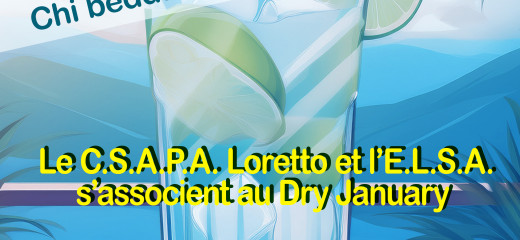 Dry January // Actions de pr&eacute;vention // ELSA et CSAPA