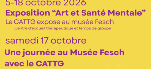 Semaines d&rsquo;Information sur la Sant&eacute; Mentale // Exposition &laquo; Art et Sant&eacute; Mentale &raquo;